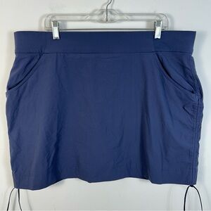 ❤️ Columbia Women's Navy Skort XXL